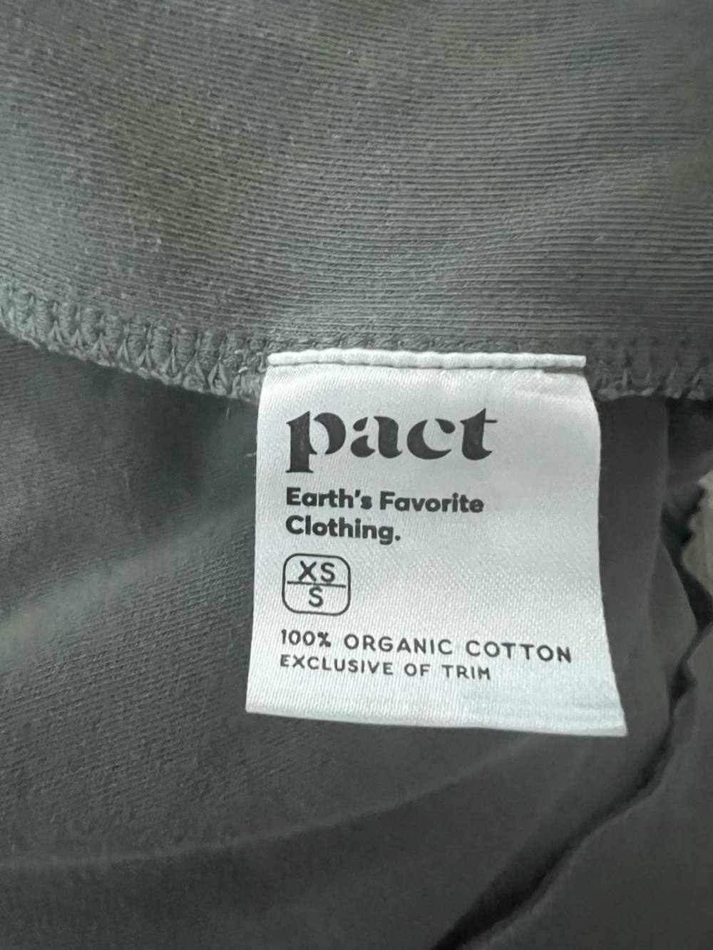 Pact Sage Green Airplane Cardigan - Picture 3 of 3